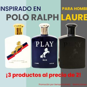 Trío inspirado en Polo de Ralph Lauren