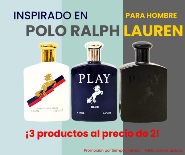 Trío inspirado en Polo de Ralph Lauren